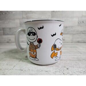 Peanuts Snoopy Happy Halloween Coffee Cup Characters Halloween Wide XL Mug 21oz
